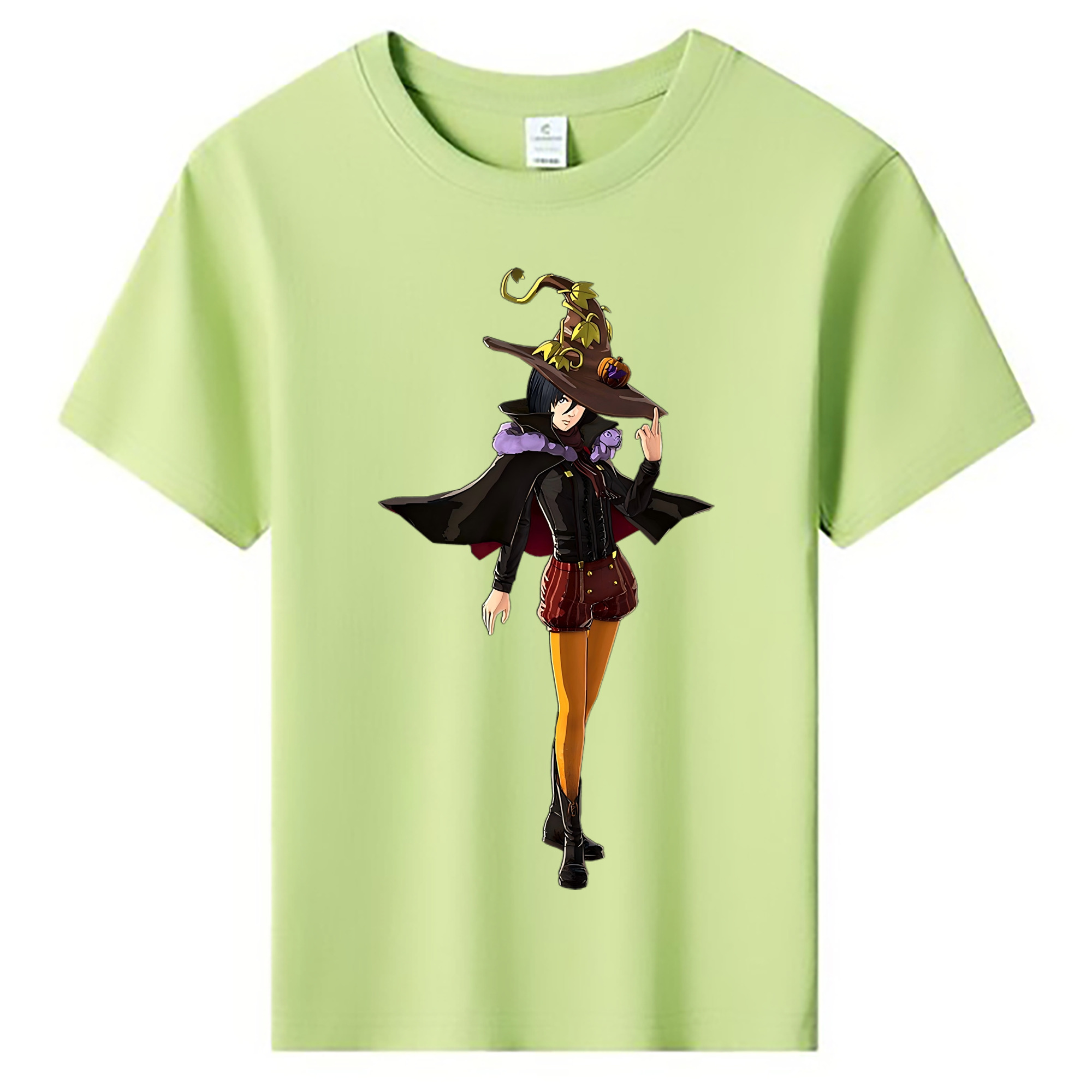 （画像用） 進撃の巨人 ミカサ·アッカーマン Attack on Titan Mikasa Ackerman 綿100％キッズTシャツ（フロントプリント）